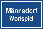 Wortspiel Männedorf