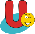 U